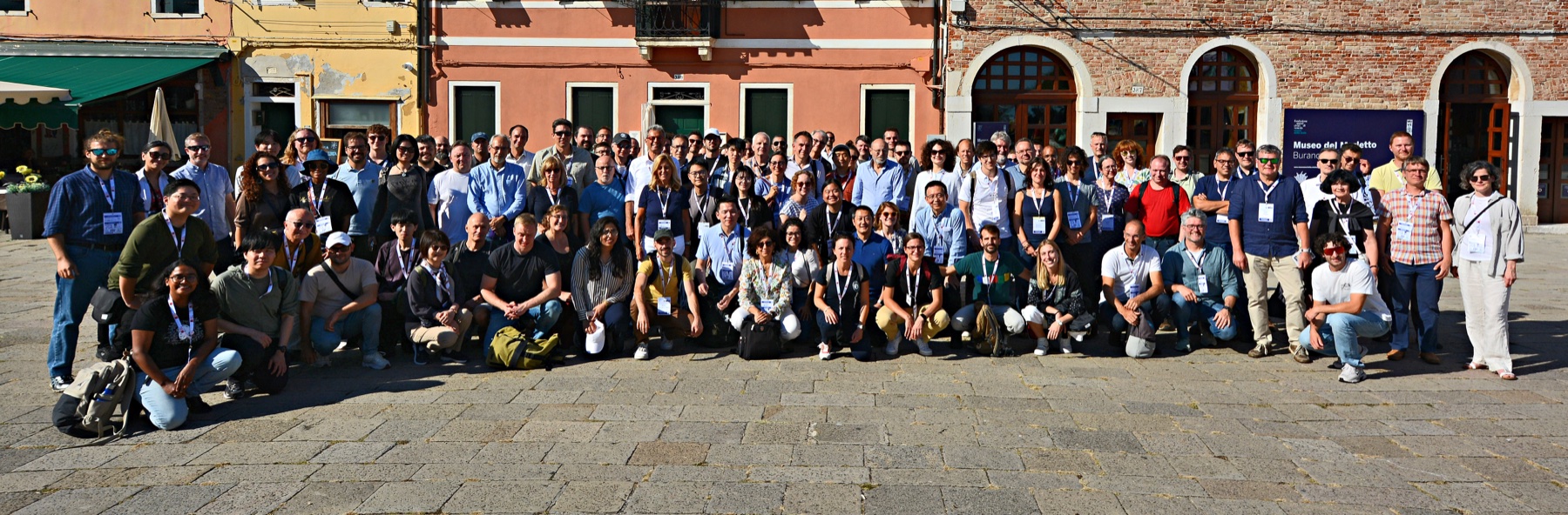 GADEST 2026 conference attendees on the social excursion to Burano, Venice