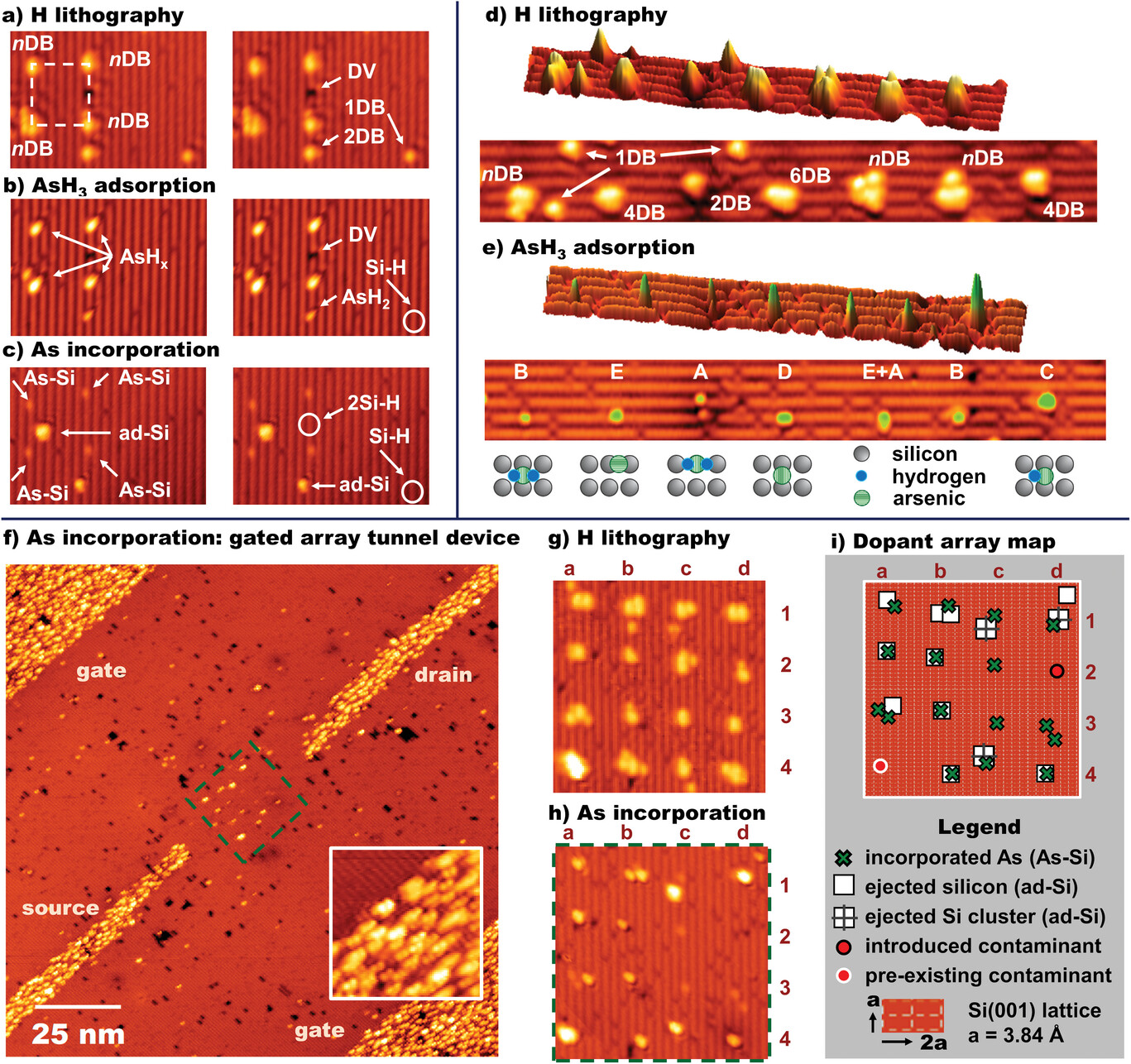 Single Atom Control of Arsenic Incorporation in Silicon for High Yield Artificial Lattice Fabrication